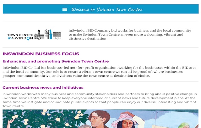 Swindon BID Busines Portal